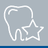 icon of a tooth and a sttar